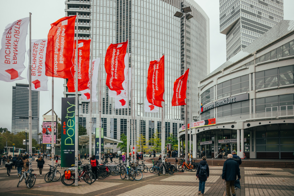 Photo of a building of the Frankfurter Buchmesse